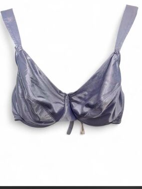 VINTAGE 1999 Victoria’s Secret Second Skin Satin Unlined Bra 34D - Lilac EUC